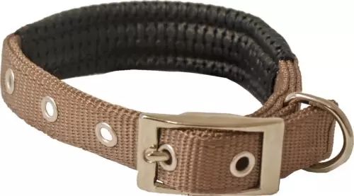 Nylon halsband dubbel 20mm/35cm br - afbeelding 2