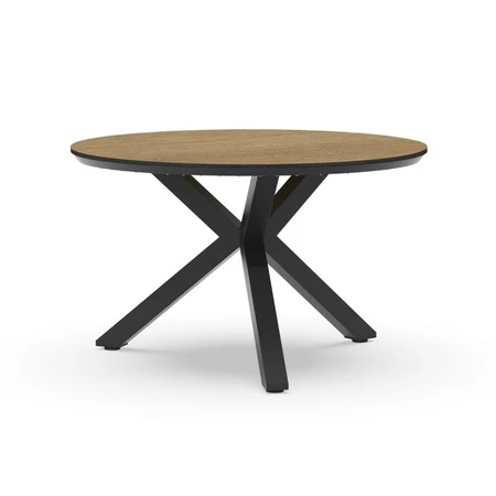 Orbital Dining Table Trespa Bergamo 120 cm Ø Charcoal