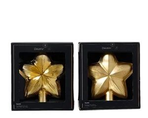 Orn.gls ster l14.8b3.8h17cm goud a2 - afbeelding 1