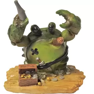 Ornament krab polyresin 8cm