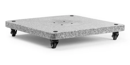 Parasol Base Vita 90 kg Naturel Granite with Wheels