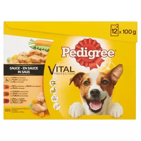 PEDIGREE Pouch 12p adult select 100g