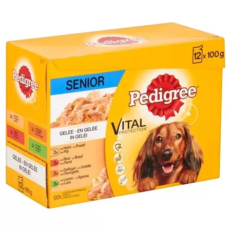 PEDIGREE Pouch 12p senior 100g