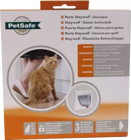 PETSAFE Kattedeur luxe nr. 917 wit