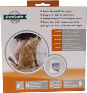 PETSAFE Kattedeur luxe nr. 917 wit