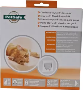 PETSAFE Kattedeur met magneetslot 932 wit