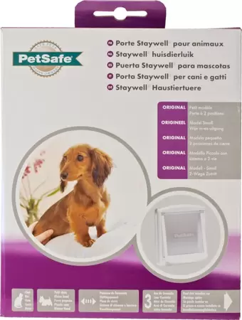 PETSAFE Staywell kattendeur 715 wit/transp