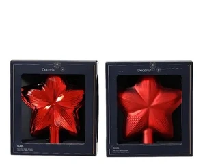 Piek glas l15b3.8h17cm kerstrood a2 - afbeelding 1