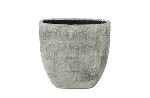 Planter anne l26b13h25 white earth