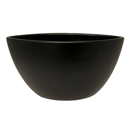 Planter petra l33d17h24cm zwart