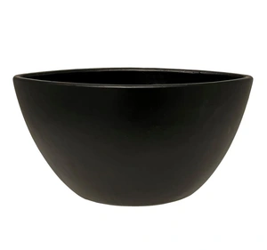 Planter petra l33d17h24cm zwart