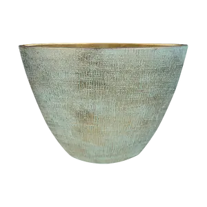 Planter ryan l46b18h35cm shiny blue