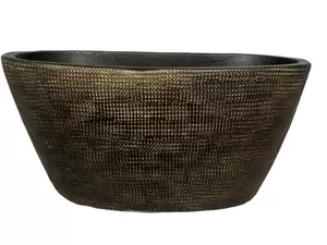 Planter tokio l29b15h14cm goud