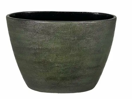 Planter tokio l33b16h26cm groen