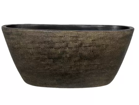 Planter tokio l43b15h19cm goud