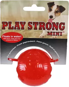 Playstrong rubber bal mini 5,5cm rood