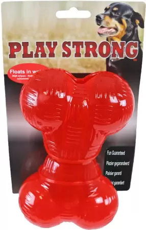 Playstrong Rubber bot 16,5cm rood