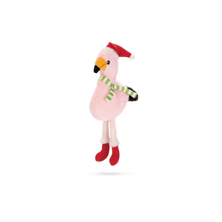 Plu hsp kerst flamingo l42cm roze