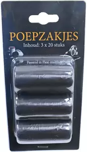 Poepzakjes 3 rol a 20 flexi multib.