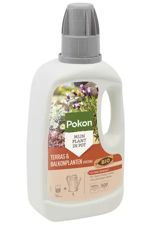 POKON Bio terras&balkon voeding 500ml - afbeelding 1