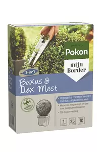 POKON Buxus/hagenvoeding 1kg - afbeelding 1