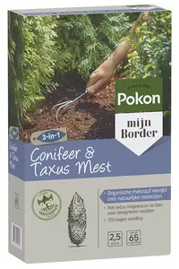 POKON Conifeer/taxusvoed 2.5kg - afbeelding 1