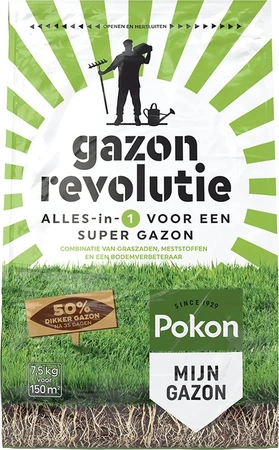 POKON Gazon revolutie 7.5kg - afbeelding 1