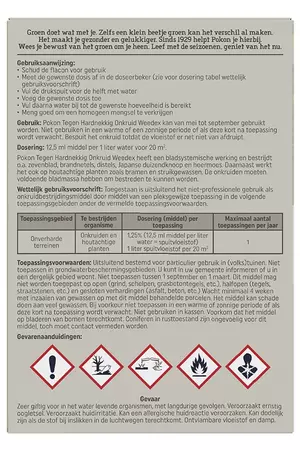 POKON Hardnekkig onkruid cncntrt 100ml - afbeelding 2