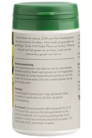 POKON Kamerplantenvoeding klassiek 100g - afbeelding 2