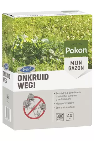 POKON Onkruid weg 40m2 800g - afbeelding 1