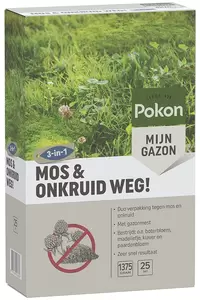 POKON Onkruidmosweg 25m2 3in1 - afbeelding 1