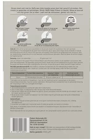 POKON Onkruidweg 120m2 2400g - afbeelding 2