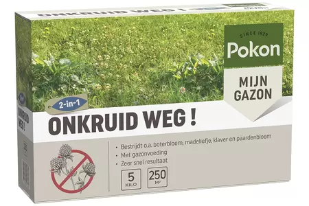 POKON Onkruidweg 250m2 5000g - afbeelding 1