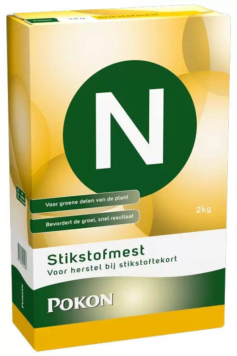 POKON Stikstofmeststof 2kg - GroenRijk Beneden Leeuwen | Een mooi