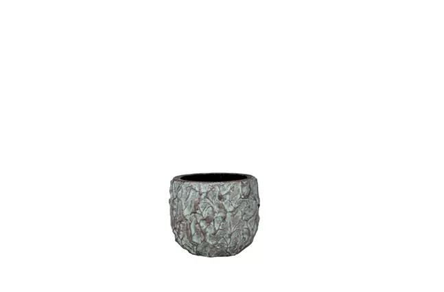 Pot evi d9h7cm antiek brons