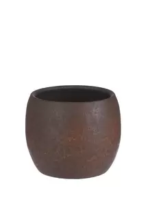 Pot lester d14h12cm roest stone