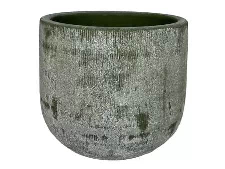 Pot miami d23h21cm groen cement