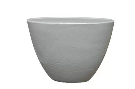 Pot palermo h27 l33d14cm wit