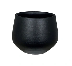 Pot petra d23h20cm zwart