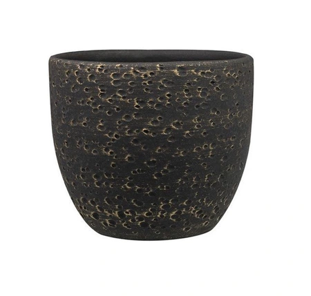 Pot rinca d17h15cm shiny zwart