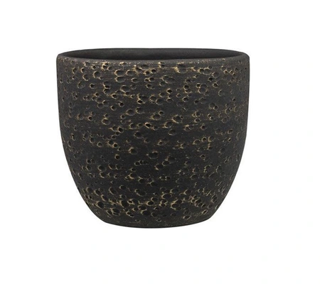 Pot rinca d21h19cm shiny zwart