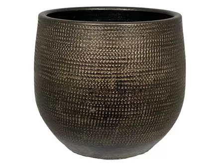 Pot tokio d16h14cm goud