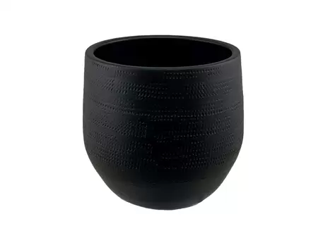 Pot tokio d20h18cm zwart