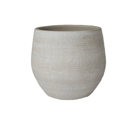Pot tokio d32h30cm creme