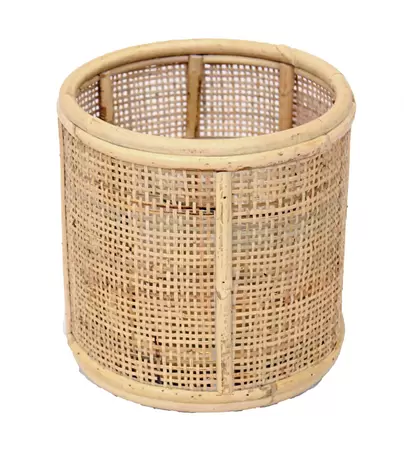 Pot webbing blond l22b22h24cm