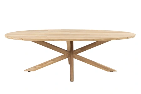 Prado dining table Ovaal 240x115x75cm