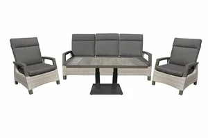 Prato mountain lounge set met verstelbare tafel - afbeelding 2