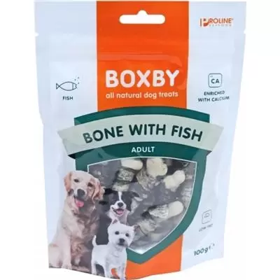 Proline Boxby bone with fish 100g