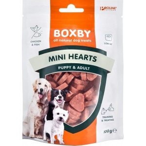 Proline Boxby mini hearts 100g