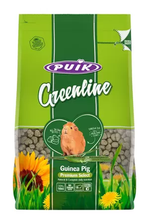 PUIK Greenline cavia prem selective 1,5kg